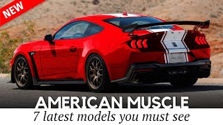 7 AllNew Muscle Cars by American Performance Automakers 2025 Lineup with Prices [upl. by Ezechiel]