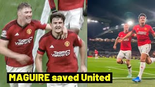 Harry Maguire brilliant goal saved Man United vs Copenhagen [upl. by Akahs478]