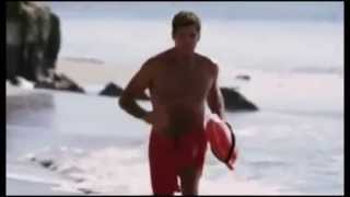 David Hasselhoff Runs to Totally Fitting Music [upl. by Leibarg]