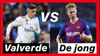 Fede Valverde VS Frankie de Jong 🔥 Who is better [upl. by Nayrb359]