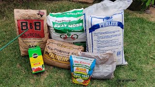 DIY Homemade Potting Soil Mix Simple Cheap and No Root Rot [upl. by Orgalim]