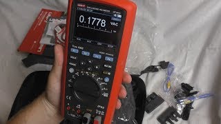 Распаковка Мультиметр UNIT UT181A data logging multimeter Часть 1 [upl. by Enyrhtac]