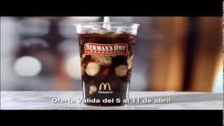 Newmans Own Organic Ice Coffee McDonalds Barbara Jimenez Announcer [upl. by Everett]