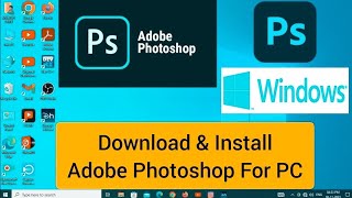 How to Download and Install Adobe Photoshop on Windows 1011  New Release Version  2024 [upl. by Yerok]