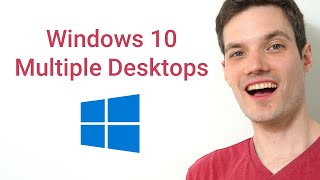 How to use Multiple Desktops on Windows 10 [upl. by Falconer600]