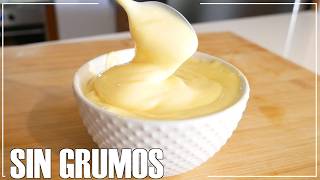 Crema Pastelera SIN Grumos 🎂 ¡En Solo 5 Minutos ⏰✨ Todos los Trucos [upl. by Haisi82]