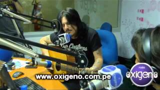 Gilby Clarke vistió la cabina de Radio Oxígeno [upl. by Nerhe140]