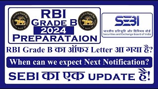 RBI Grade B and SEBI Grade A Notifications Update [upl. by Vona33]