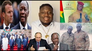 Urgent c’est chaud🚨 le capitaine IB déshabille Alassane Dramane Ouattara et gifle la CEDEAO [upl. by Eekcaj]