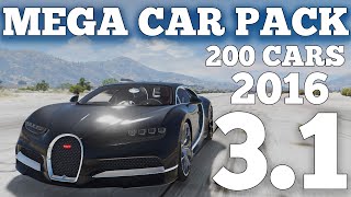 GTA V  MEGA REALISTIC CAR PACK 31  OIV File 300 VEHICLES DOWNLOAD [upl. by Leifer]