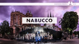 Trailer  Nabucco – DomStufenFestspiele in Erfurt 2022  Theater Erfurt [upl. by Einwahr]