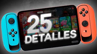 25 Detalles de Nintendo Switch 2 🔥 que sabemos hasta ahora según rumores y filtraciones [upl. by Orravan]