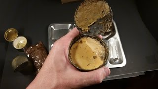 1969 Vietnam Meal Combat Individual C Ration Spaghetti Vintage MRE Review Oldest Food [upl. by Icat]