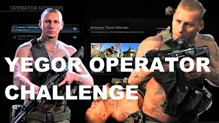 Call of Duty Modern Warfare  Yegor Operator Mission Challenge Drop Zone and Ground War Gameplay [upl. by Asilem]