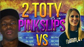 TOTY PINK SLIPS  KSI Vs FANGS FIFA 14 [upl. by Nolrah232]