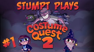 Stumpt Plays  Costume Quest 2  1  Time Travel 1080p Playthrough Gameplay [upl. by Manus]