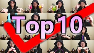 My Top 10 ASMR Triggers for Sleep and Tingles No Talking [upl. by Aliahkim247]