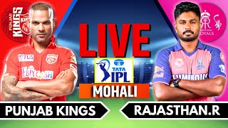 IPL 2024 Live RR vs PBKS Live Match  IPL Live Score amp Commentary  Rajasthan vs Punjab Live Match [upl. by Tallou594]