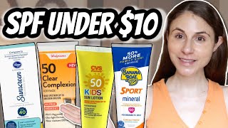 BEST SUNSCREENS UNDER 10  DR DRAY [upl. by Arrotal]