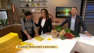 Se de fyra mest klickade Trissvinnarna  Nyhetsmorgon TV4 [upl. by Lezirg]