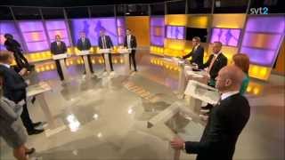 Partiledardebatt i agenda 5 maj 2013  Hela debatten [upl. by Victoria]