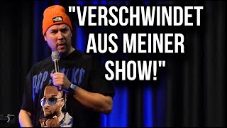 Rauswurf bei Comedyshow I Talahon stören Show [upl. by Zandt25]