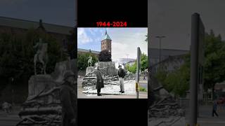 Then and Now WW2 Westernfront History Pictures Aachen [upl. by Denison]