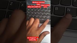 winctrlshiftb  windows shortcut keys shorts viral trending laptoplifestyle trickshots [upl. by Lurline915]