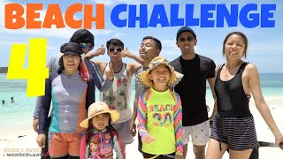 BEACH CHALLENGE 4  KAYCEE amp RACHEL in WONDERLAND FAMILY [upl. by Aikemal468]