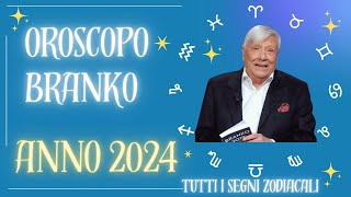 Oroscopo 2024 Viaggio nellAnno delle Stelle Ispirato a Branko [upl. by Damarra]