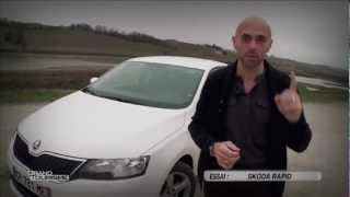 SKODA Rapid  Essai sur route [upl. by Llevert23]