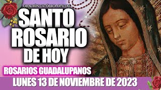 EL SANTO ROSARIO DE HOY LUNES 13 DE NOVIEMBRE DE 2023🌷🌺MISTERIOS GOZOSOSROSARIOS GUADALUPANOS [upl. by Odlanor]