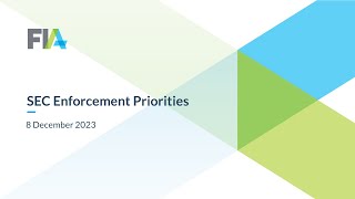 SEC Enforcement Priorities [upl. by Ielerol]