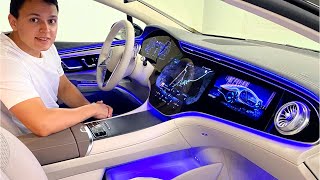 2022 Mercedes EQS 580  NIGHT Drive AMG FULL Review Interior Exterior [upl. by Mulligan]