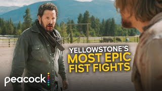 Yellowstone  Wildest Fist Fights and Brawls of AllTime [upl. by Nettie569]