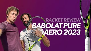 Babolat Pure Aero 2023 Rafa Nadal Review by GLADIATORS [upl. by Adamek]