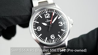 Sinn 556 A RS Bracelet 5560141 Preowned [upl. by Luo]