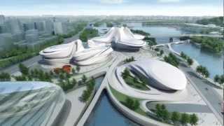 Changsha Meixihu China  Zaha Hadid [upl. by Almeida]