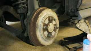 Honda Civic Drum Brakes Replacement [upl. by Jammie]