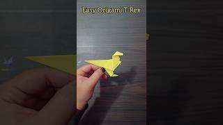 how make an origami dinosaur [upl. by Esidarap345]