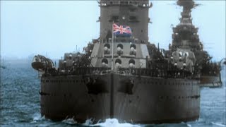 WW2  The Battle of the Atlantic Real Footage in Colour [upl. by Fem219]