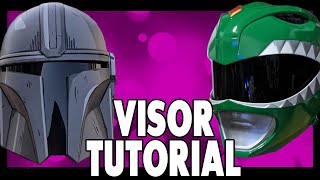 How To Make Helmet Visors Visors for your 3D Printed Helmets 3dprinted 3dprinting tutorial [upl. by Nodnorb]