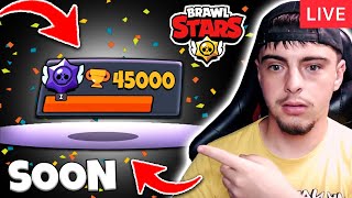 🔴LIVE PUSH DE TROFEE  TERMINAM PASSUL   BRAWL STARS ROMANIA [upl. by Ecinhoj]