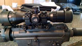 AR15 SCOPE REVIEW  UTG 39X32 1quot BugBuster Scope RGB [upl. by Alur925]