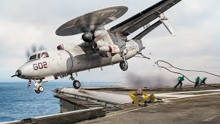 What Happens When US Pilot Fails to Land on Moving Aircraft Carrier at Sea [upl. by Remsen]