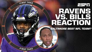 Stephen A isn’t crowning the Ravens as the BEST team in the NFL … yet 👀  First Take [upl. by Kinch]