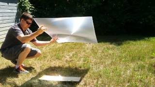 Fresnel lens experiment 1 [upl. by Daggna]