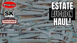 Estate Sale Auction Tool Haul Snapon Craftsman SK Indestro Diamond Handy Boy DH18 [upl. by Basile213]