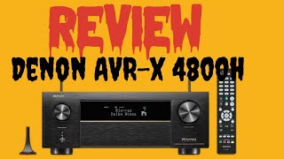 REVIEW DENON AVR X4800h [upl. by Akeenat]