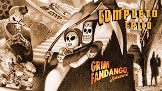 Grim Fandango Remastered 💀 GAMEPLAY COMPLETO EN ESPAÑOL aventura gráfica point and click en HD [upl. by Emilee251]